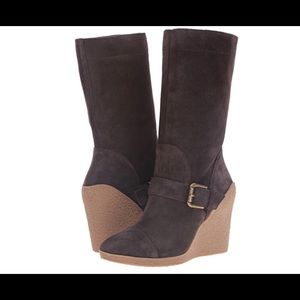 Nine West suede boots. Size 9